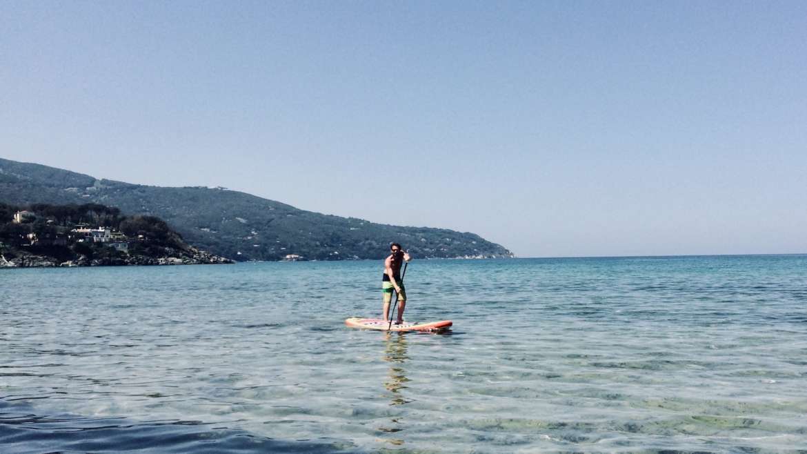 Noleggio Sup Sulla Spiaggia Di Procchio Elba Water Sports