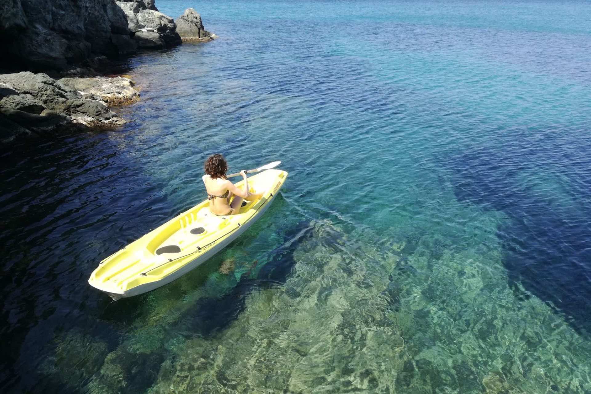 Noleggio kayak e pedalò sulla Spiaggia di Procchio Elba Water Sports