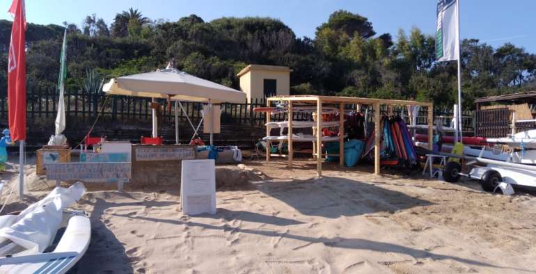Risveglio ad Elba Water Sports Procchio.