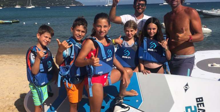 Corsi di Windsurf per bambini all’Isola d’Elba