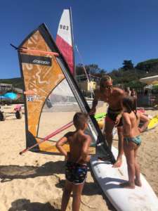 Corsi windsurf bambini Elba